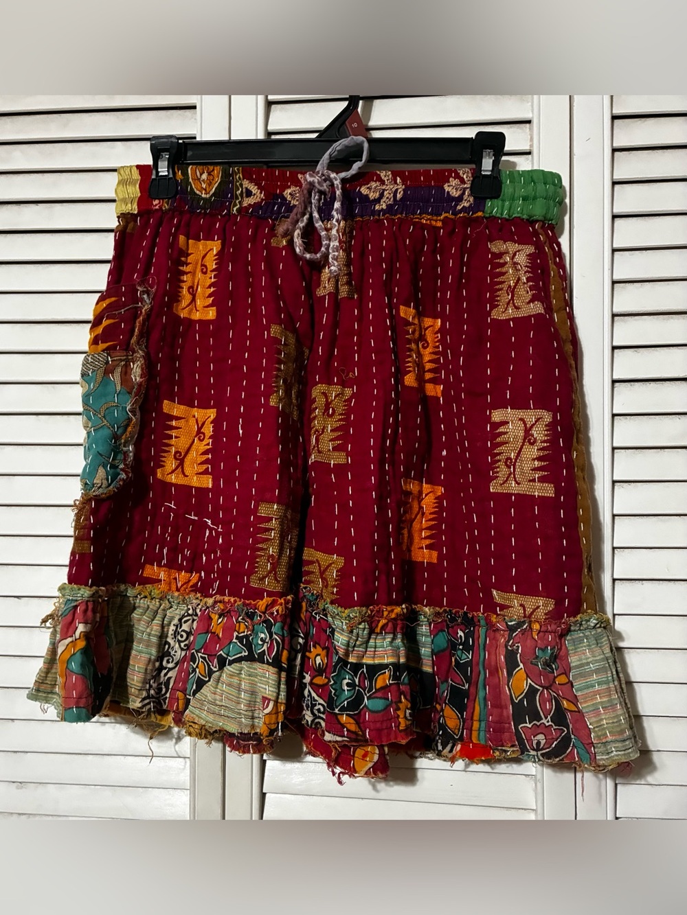 Bohemian Patchwork colorful Shorts